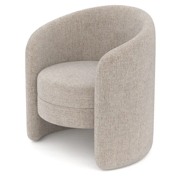 Кресло Ellipse E7.4 (бежевый, рогожка)