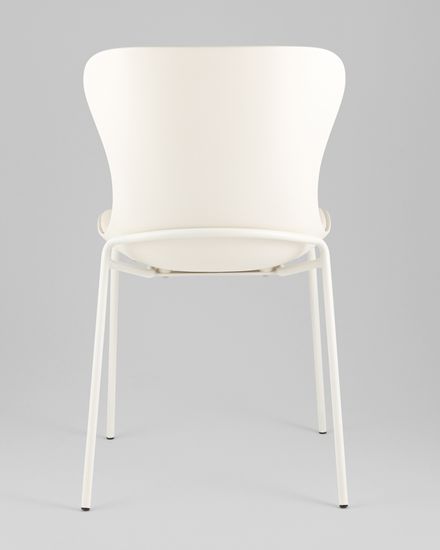 Стул Air с подушкой пластик молочный