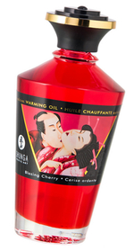 Массажное масло Shunga Вишня возбуждающее натуральное 100 мл