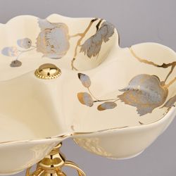 ФРУКТОВНИЦА НА НОЖКЕ 25,5*25,5*19 СМ