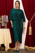 Платье праздничное Багира (изумруд) П14639-12М LT Collection
