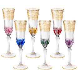 НАБОР БОКАЛОВ ДЛЯ ШАМПАНСКОГО ИЗ 6 ШТ. 180 ШТ.