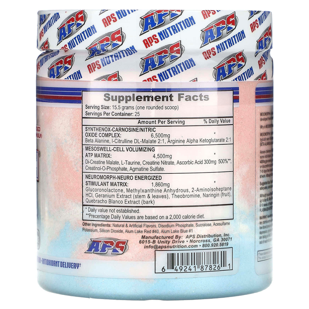 APS, Mesomorph, Rocket Pop, 388 г (13,68 унции)