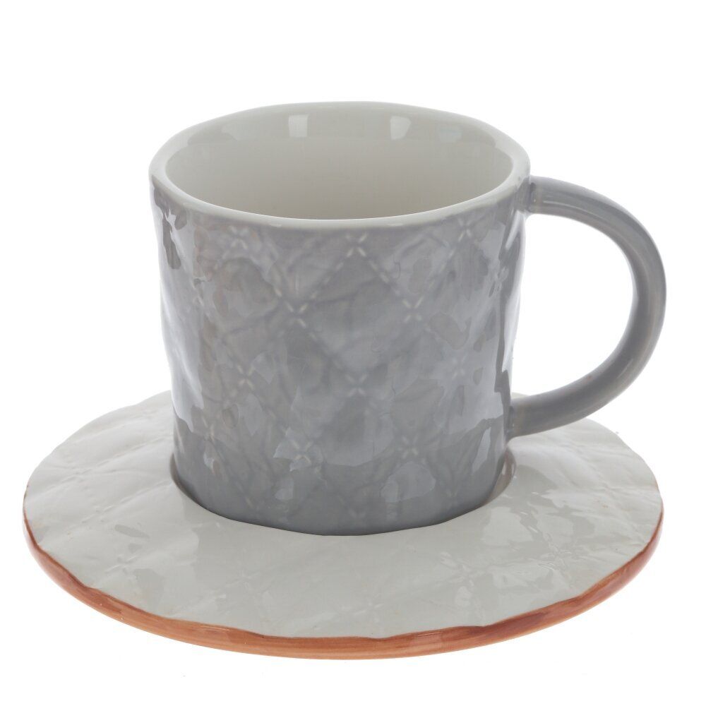 GAEM Кружка с блюдцем, 250 мл, L14 W14 H9 см, 4в.