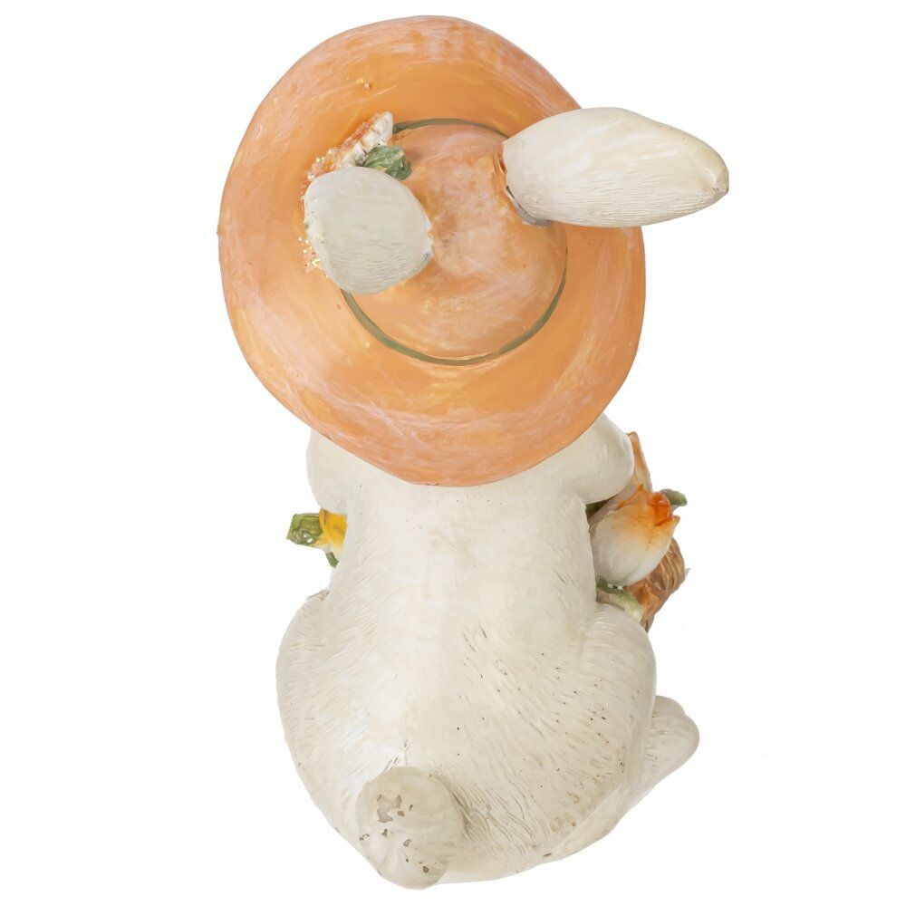 GAEM Фигурка декоративная "Заяц с корзиной", L5 W8 H10 см