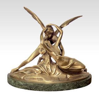 Скульптура "Амур и Психея" (на камне)