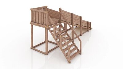 Зимняя горка "Метелица"