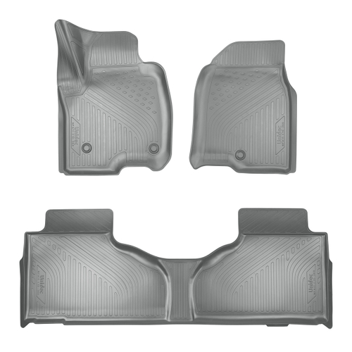 Ковры в салон Norplast/Unidec для Cadillac Escalade V (2020-), Серый, 1,2 ряд, арт.NPA11-C10-360-1-G