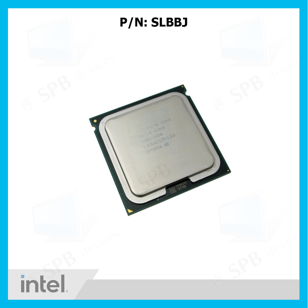 Процессор Intel Xeon E5440 Harpertown (2833MHz, LGA771, L2 12288Kb, 1333MHz) , SLBBJ, oem
