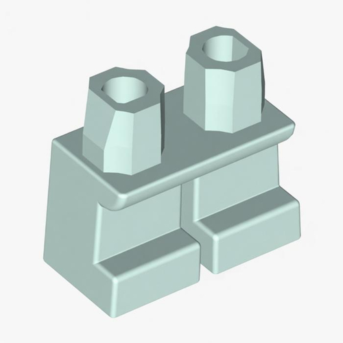 Короткие ноги минифигурки 41879 Light Aqua