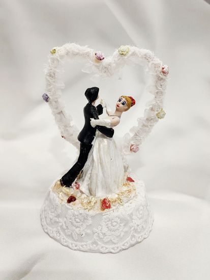 Свадебные фигурки "Жених и невеста" на торт