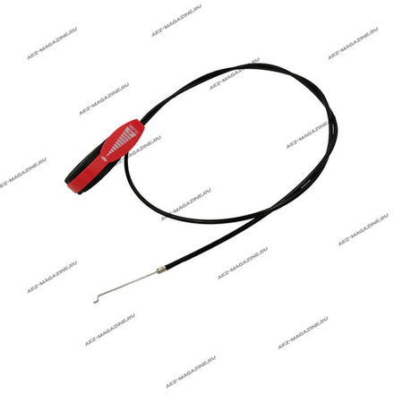 Трос газа для газонокосилки 1,6 м в сборе с ручкой
