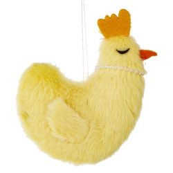 GAEM Изделие декоративное подвесное "Курочка" (блок 12шт), L8 W3 H10 см, 3в.