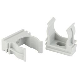 Крепеж-клипса ЭРА CLIP-40 для трубы cерая d40мм 30шт