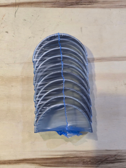 Вкладыши ЯМЗ-238 коренные d+0.50 АВТОДИЗЕЛЬ