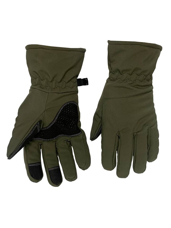 Перчатки зимние Soft Shell (олива)