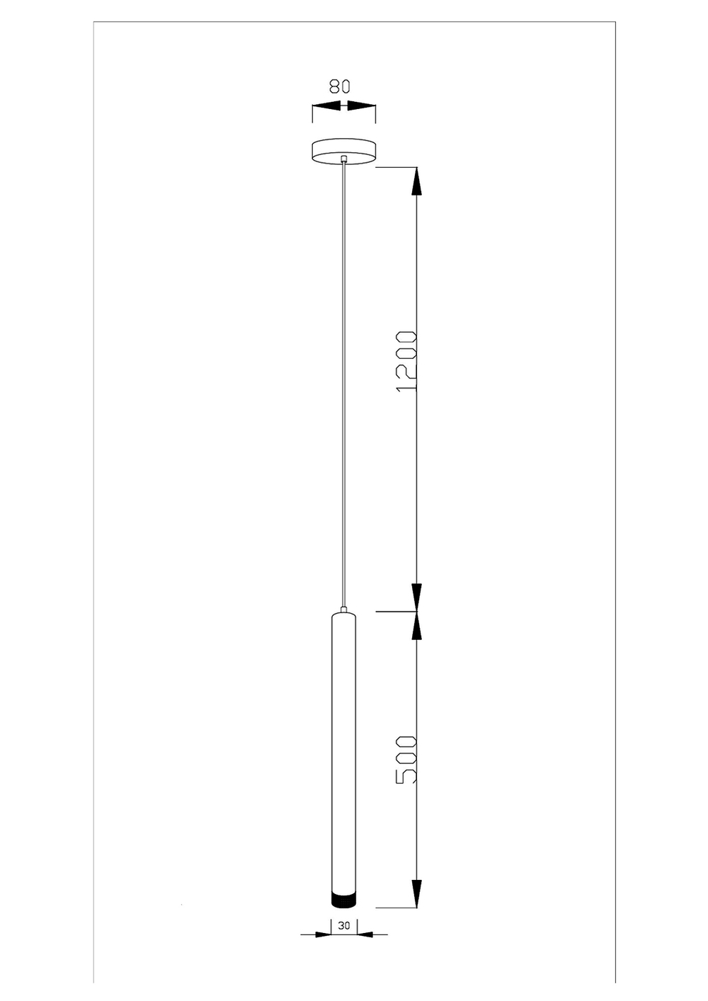 Светодиодный подвесной светильник Moderli V2320-PL Siento