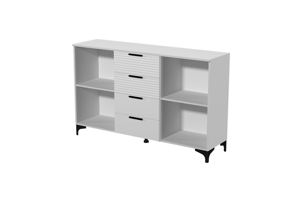 Брента - Комод - 4 ящика, 2 двери