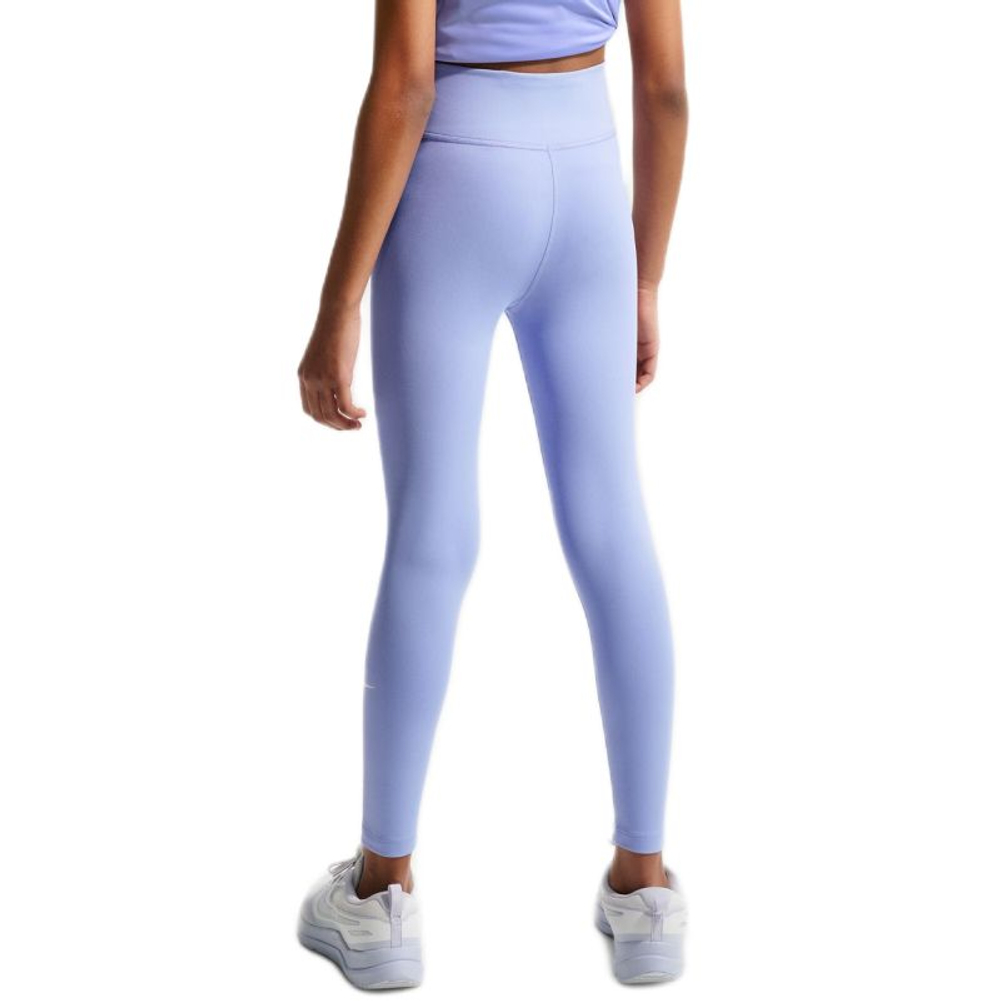 Брюки для девочки Nike Kids One Dri-Fit Tight - light thistle/white