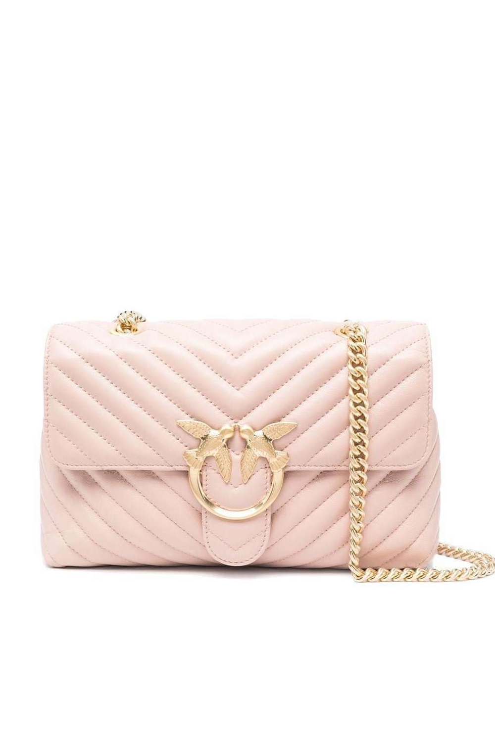 LADY LOVE BAG PUFF - pink gold