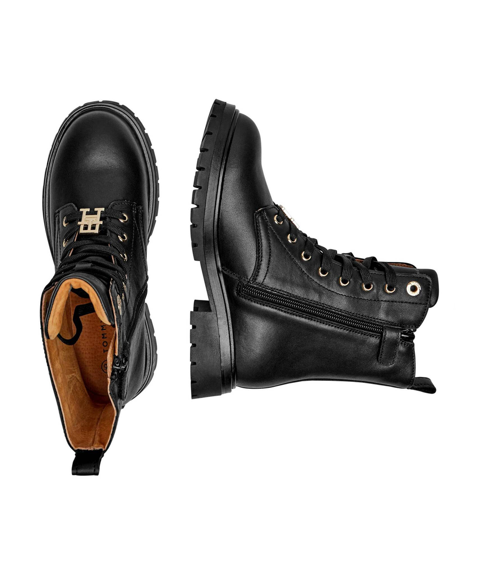 Кожаные ботильоны Tommy Hilfiger - черный(T3A5 33568 0092999)