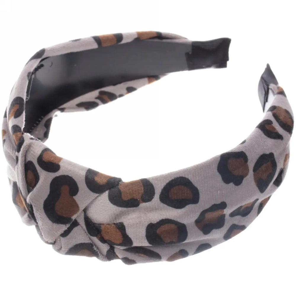Ободок для волос «Krasotka - Leopard», ширина 4см, микс 6 цветов