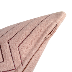 Подушка декоративная cтеганая 45х45 Tkano Ethnic пыльная роза