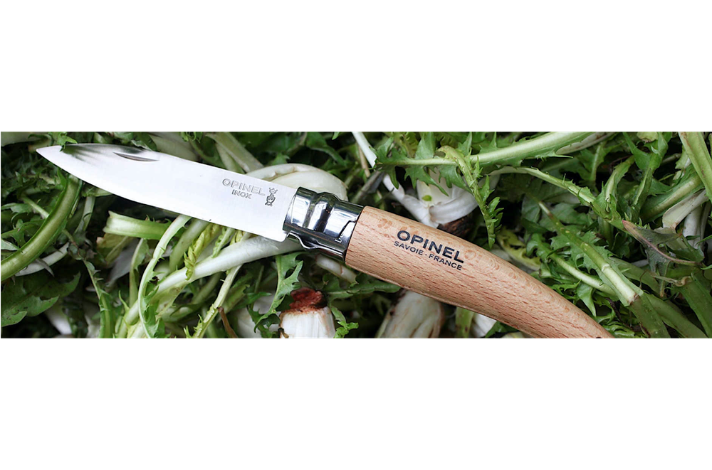 Нож складной Opinel №08 Садовый Нерж. Рукоять из дерева бука