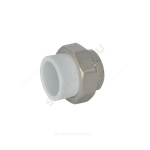 Муфта PP-R комбинированная разъемная белая Дн 63х2" ВР VALFEX 10155050