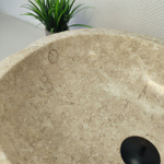 Раковина из мрамора Erozy Cream EM-66097 52х38х15 из натурального камня