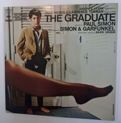 Винтажная виниловая пластинка Paul Simon, Simon and Garfunkel, David Grusin The Graduate Выпускник Саундтрек (Japan 1969)