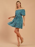 Платье Леди шарм-1 Виотекс ПЕТРОЛЬ