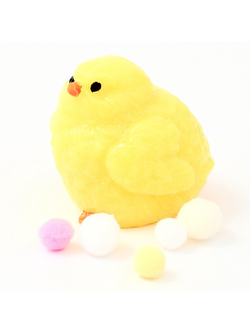 Сквиш антистресс - игрушка «Цыпа», с пушистой посыпкой
