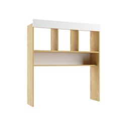 Надстройка "Сканди" НД 1040.1 (дуб бунратти/белый глянец)