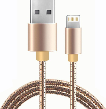 WIIIX USB-Lightning бронзовый алюминий (CB850-U8-AL-10BR)