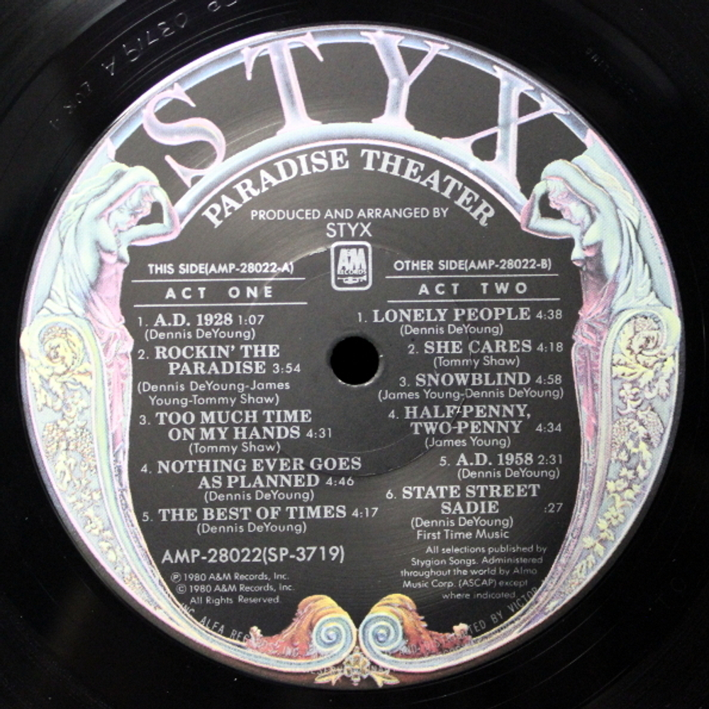 Styx / Paradise Theatre (LP)