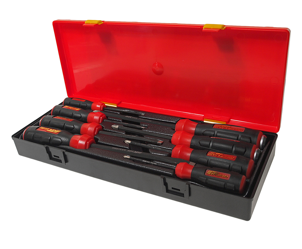 Набор отверток 8 предметов с алмазным наконечником JTC