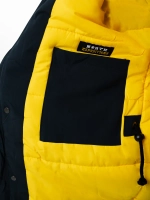 Куртка зимняя удлиненная с капюшоном