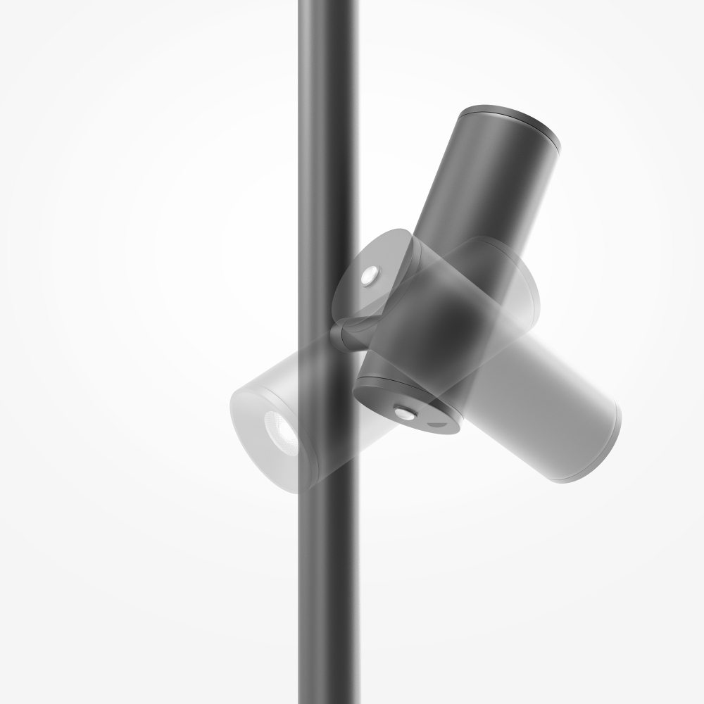 Торшер светодиодный Maytoni Thin MOD395FL-L28B3K