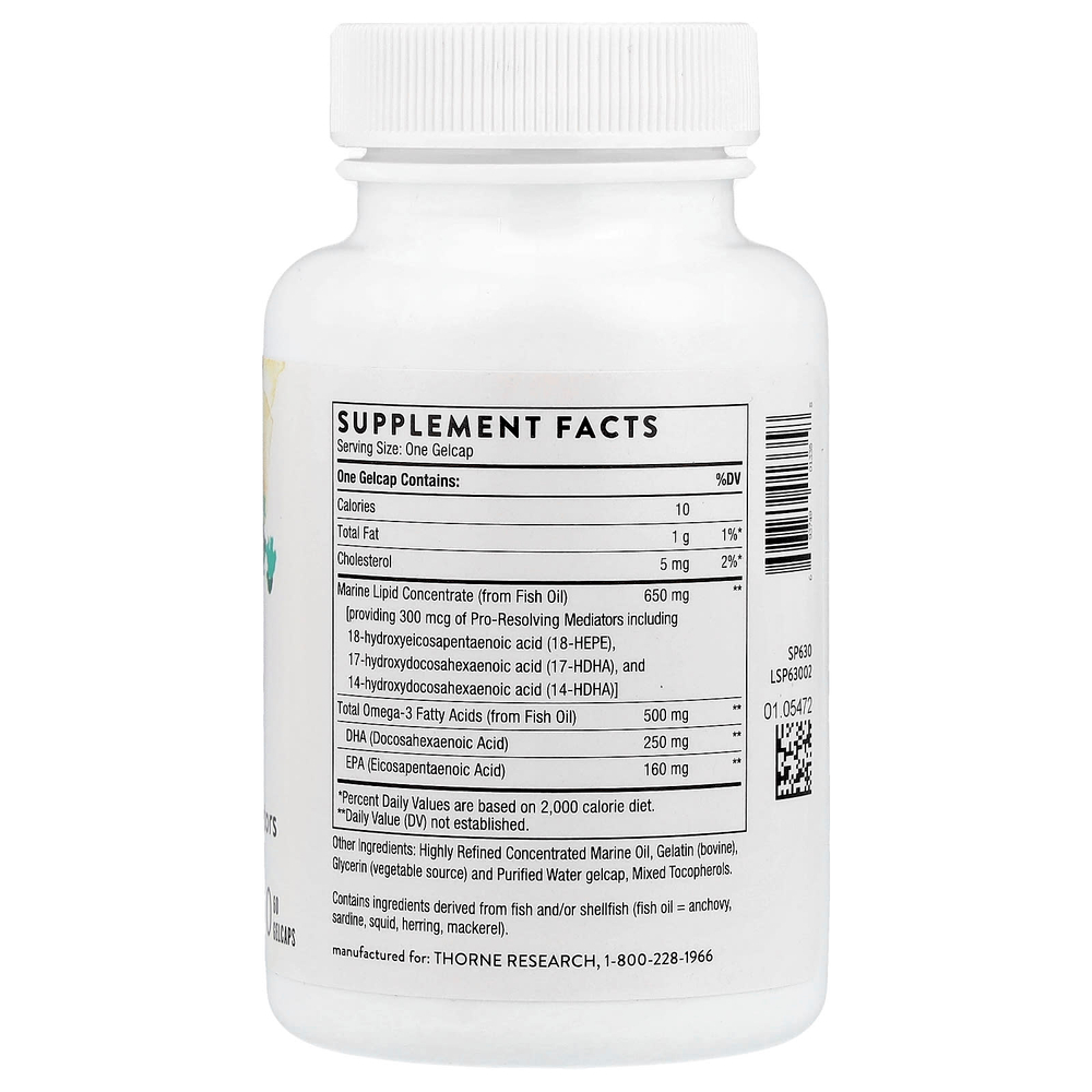 Thorne, Медиаторы для рассасывания, 60 капсул