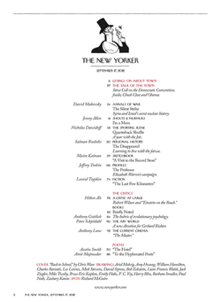 Журнал The New Yorker 17-09-2012