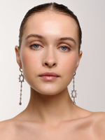 Серьги "Sun long Pink Blue"