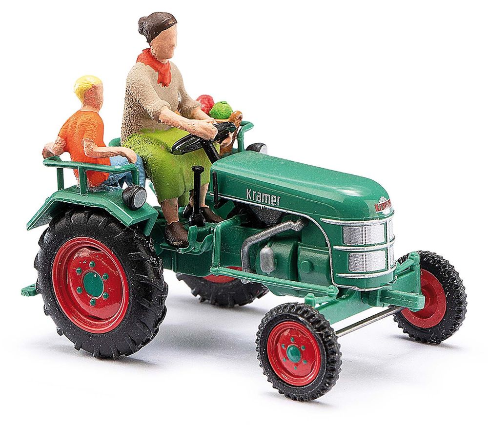 Трактор Kramer KL11 с женой фермера и ребенком (H0, 1:87)