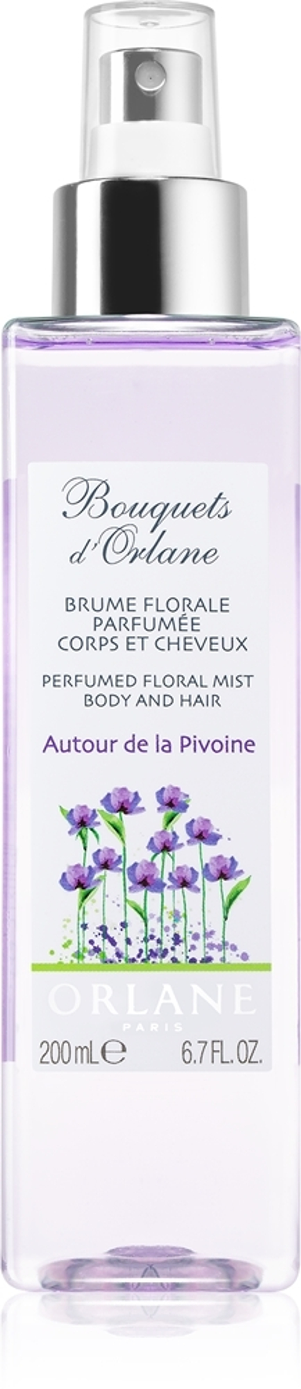 Orlane Bouquets d’Orlane Autour de la Pivoine Освежающая вода для волос и тела для женщин