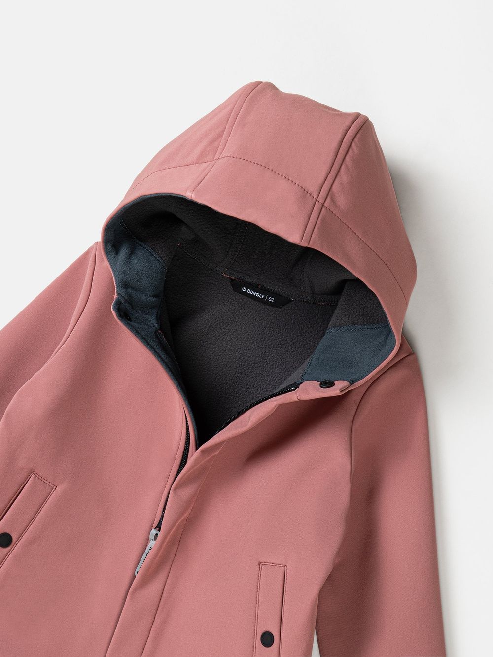 Парка Softshell демисезонная "Пепельная роза"