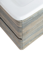 Тумба подвесная с керамической раковиной BelBagno ALBANO-CER-600-2C-SO-PS