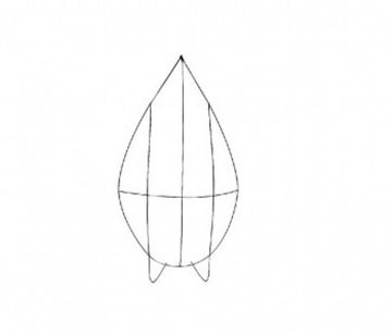 Ритуальный каркас-капля 3/5В (1100*580)