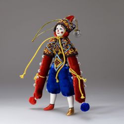 Ёлочная игрушка Клоун Капитан