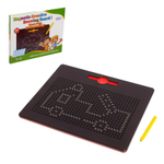 Магнитный планшет для рисования, обучающая магнитная доска "Magnetic Creative Drawing Board!" 714 шариков