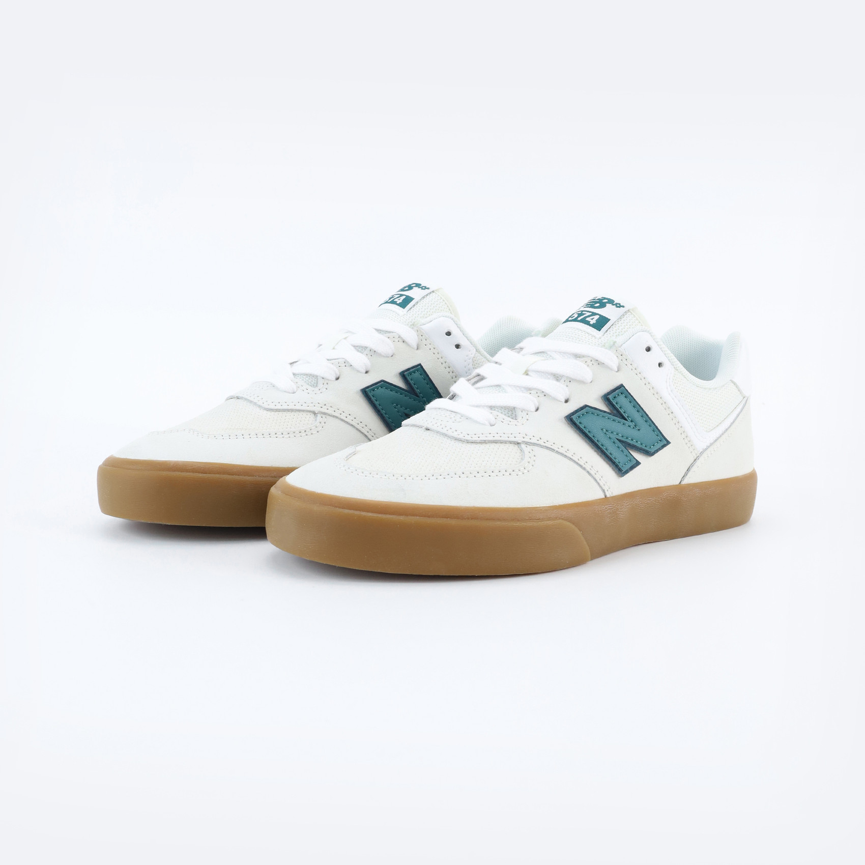 New Balance Numeric 574 Vulc (sea salt/vintage teal) артикул:in6MKDKthA7aovOZuxWe00 - купить в магазине Дайс